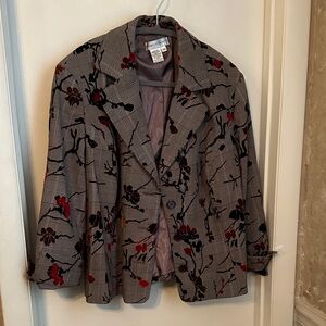 Newport News Floral Patterned Women's Jacket
